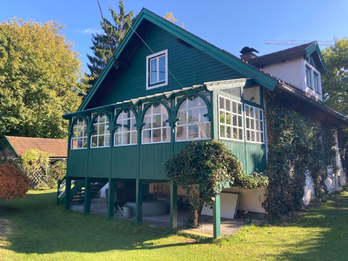 Haus Mit Sauna Und Privatem Badeteich In Anif Bei Salzburg Экстерьер фото