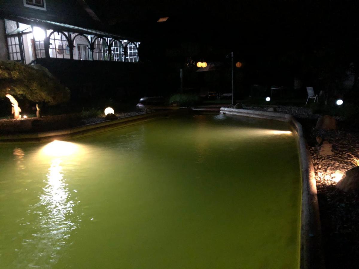 Haus Mit Sauna Und Privatem Badeteich In Anif Bei Salzburg Экстерьер фото